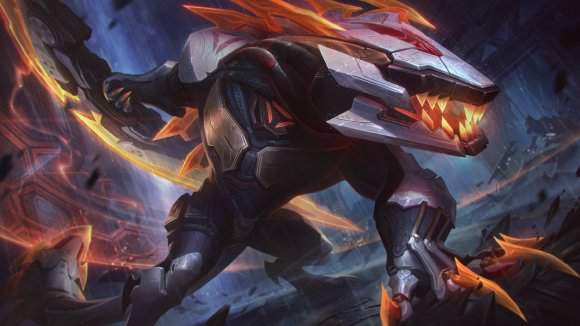 《LOL》源计划鳄鱼皮肤效果预览