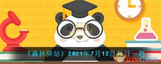 《森林驿站》2021年7月12日每日一题