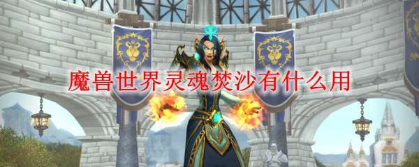 魔兽世界灵魂焚沙有什么用