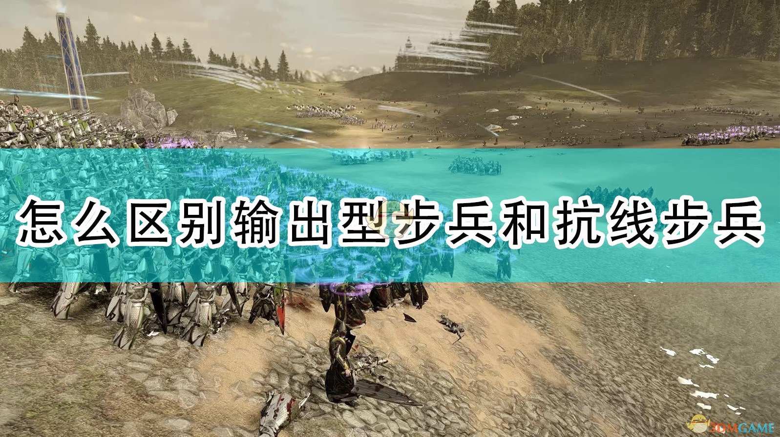 《全面战争：战锤2》怎么区别输出型步兵和抗线步兵