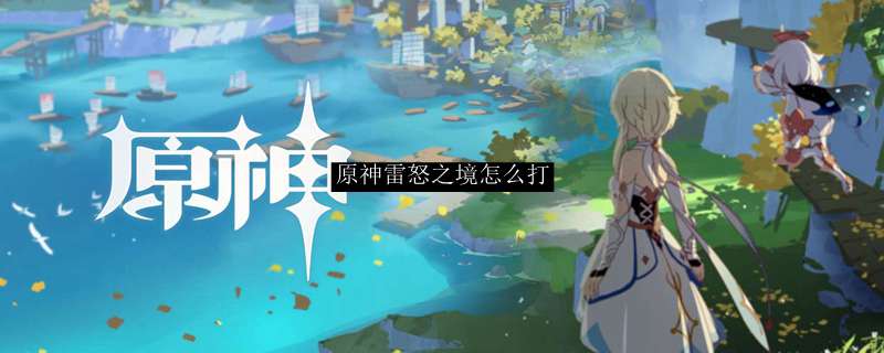 原神雷怒之境怎么打
